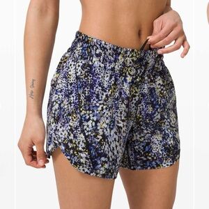 Lululemon Track That Short 5" Floral Metropolis Multicolor size 4